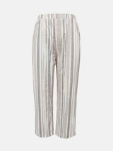 Striped Pants with Pockets - Trendsi - Flyclothing LLC