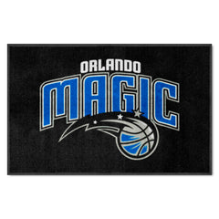 Orlando Magic 4X6 High-Traffic Mat with Durable Rubber Backing - Landscape Orientation - Orlando Magic