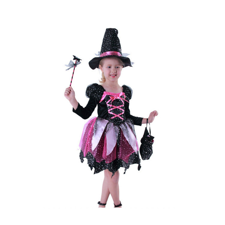 Children's Costume For Halloween Party Baby Girls Halloween Witch Costume Children Cosplay - My Store - Flyclothing LLC
