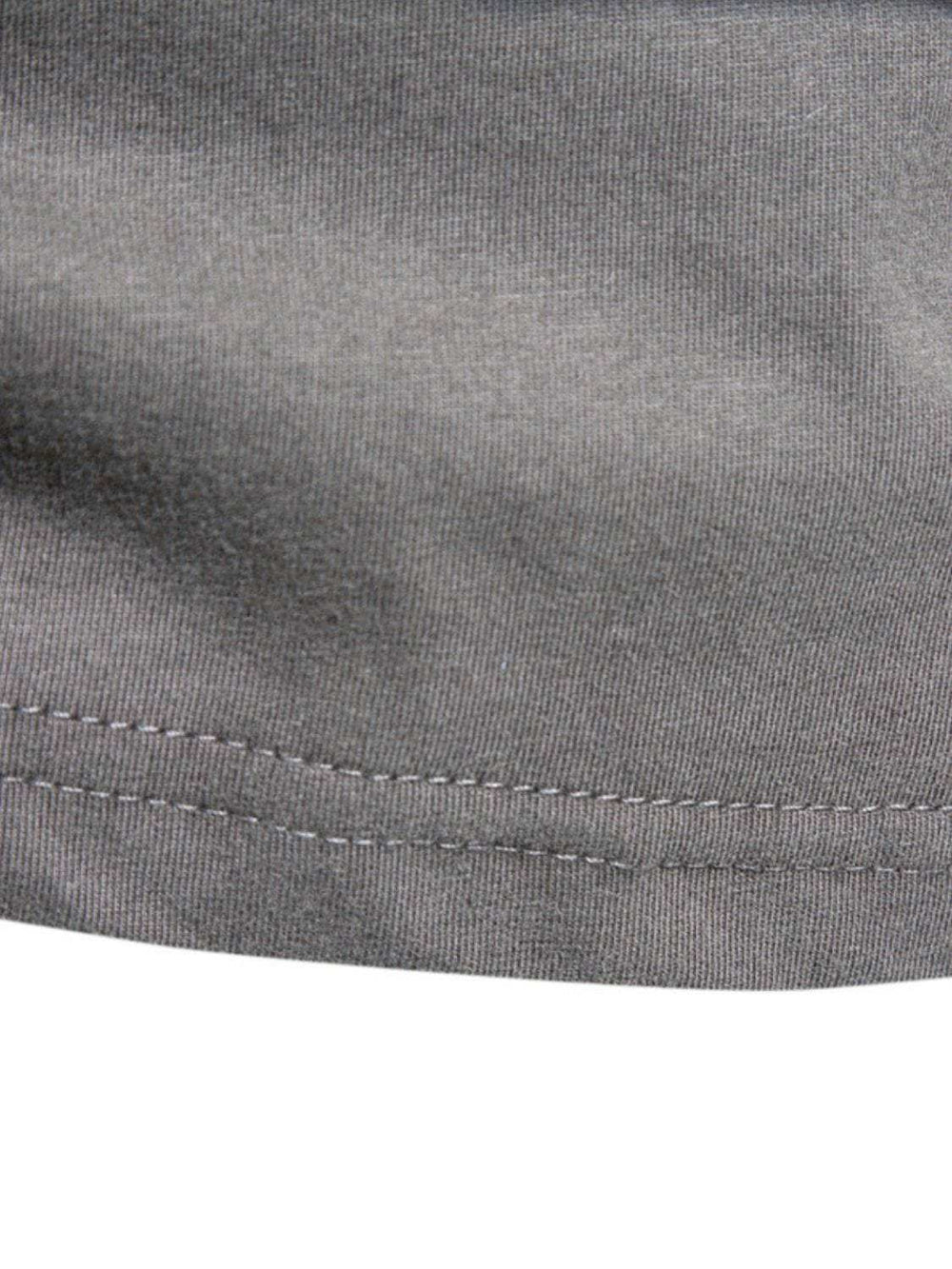 Men's Round Neck Long Sleeve T-Shirt - Trendsi - Flyclothing LLC