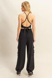 HYFVE Crop Top and Cargo Pants Set - Trendsi