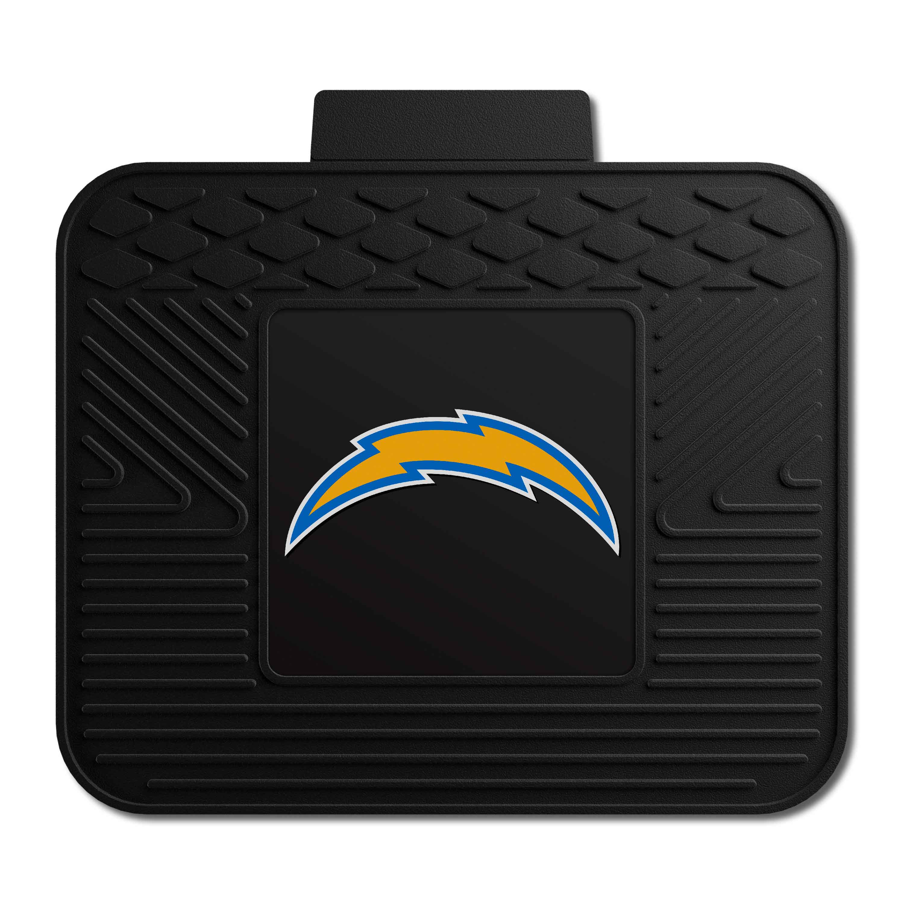 Los Angeles Chargers Back Seat Car Utility Mat - 14in. x 17in. - Los Angeles Chargers