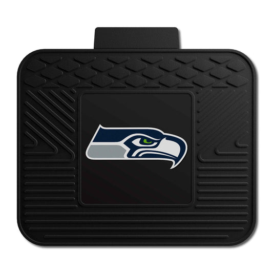 Seattle Seahawks Back Seat Car Utility Mat - 14in. x 17in. - Seattle Seahawks