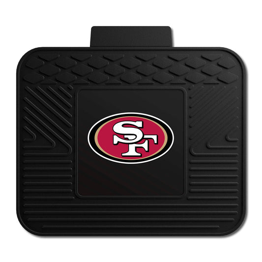 San Francisco 49ers Back Seat Car Utility Mat - 14in. x 17in. - San Francisco 49ers