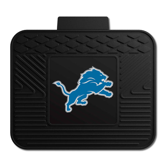 Detroit Lions Back Seat Car Utility Mat - 14in. x 17in. - Detroit Lions