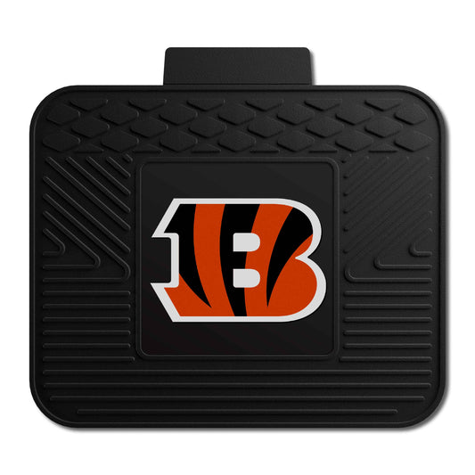 Cincinnati Bengals Back Seat Car Utility Mat - 14in. x 17in. - Cincinnati Bengals