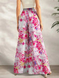 Printed Wide Leg Pants - Trendsi - Flyclothing LLC