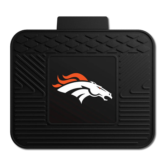 Denver Broncos Back Seat Car Utility Mat - 14in. x 17in. - Denver Broncos