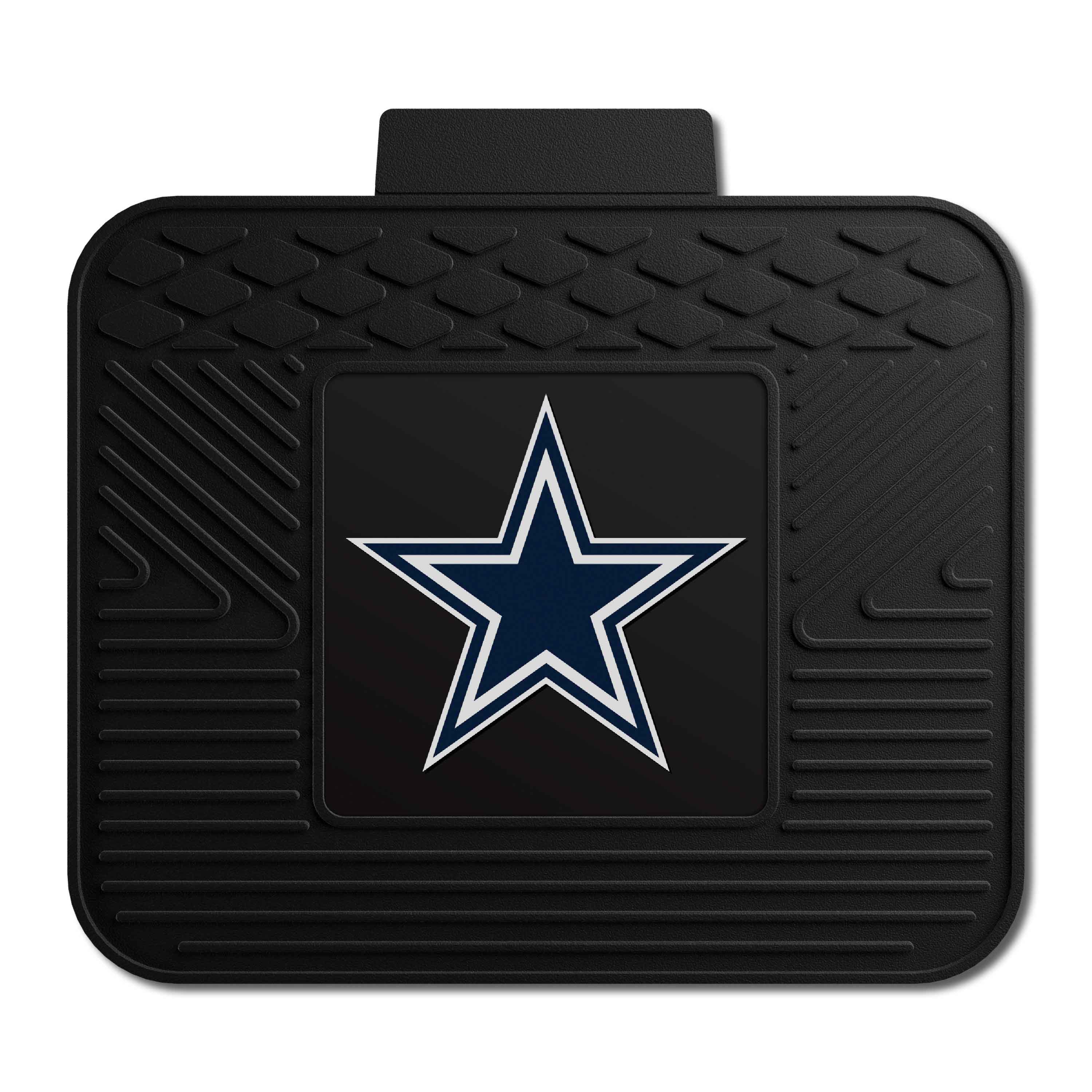 Dallas Cowboys Back Seat Car Utility Mat - 14in. x 17in. - Dallas Cowboys