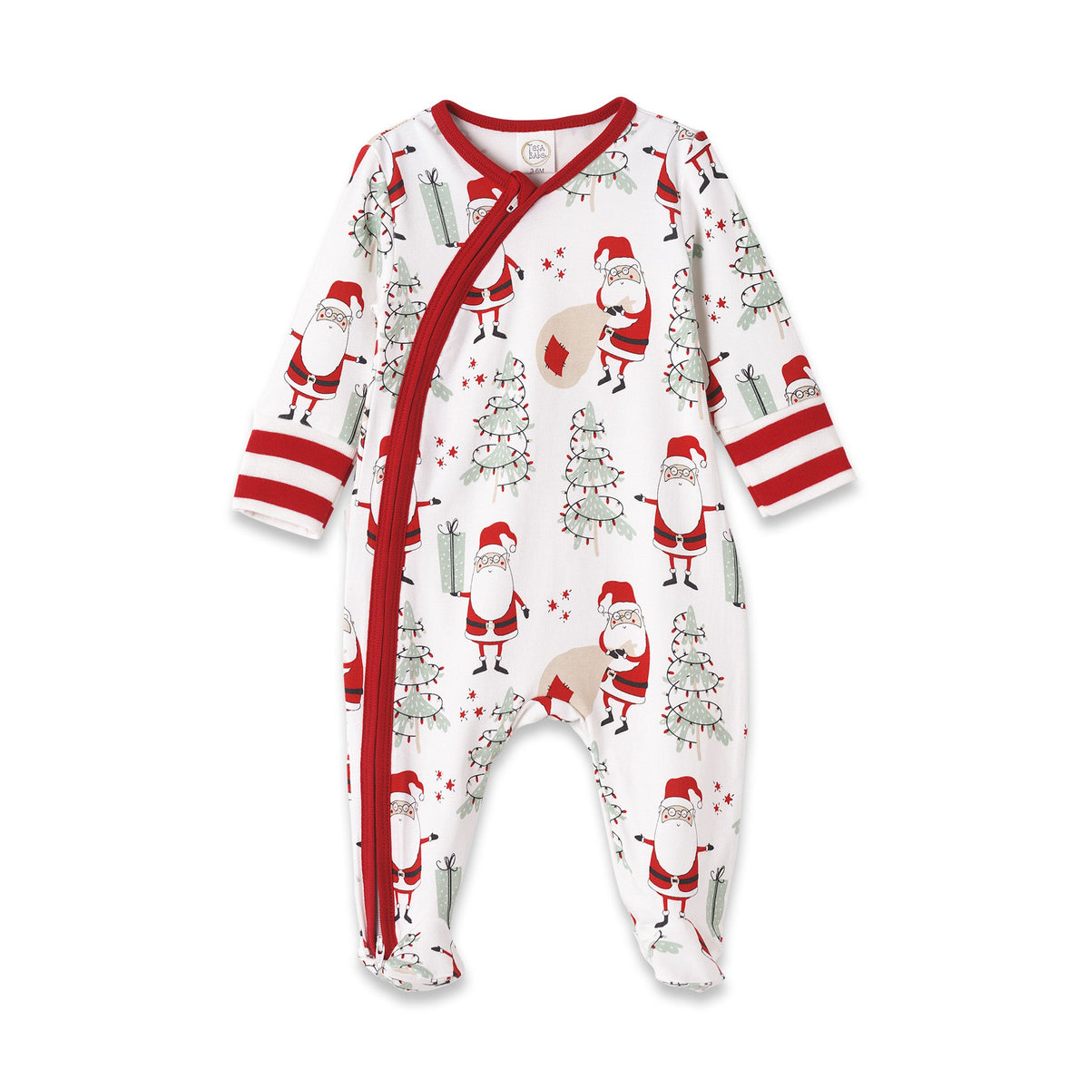 Christmas Bamboo Family Matching Pajama's – Merry Santa Claus - Tesa Babe - Flyclothing LLC