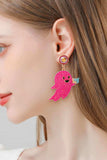 Ghost Shape Synthetic Pearl Dangle Earrings - Trendsi - Flyclothing LLC