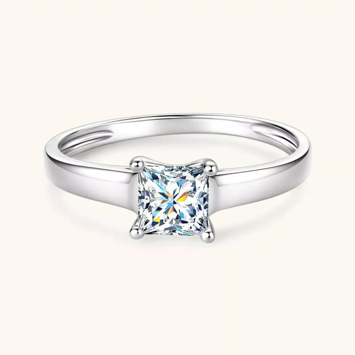 Silver-Plated Minimalist Ring - Trendsi - Flyclothing LLC