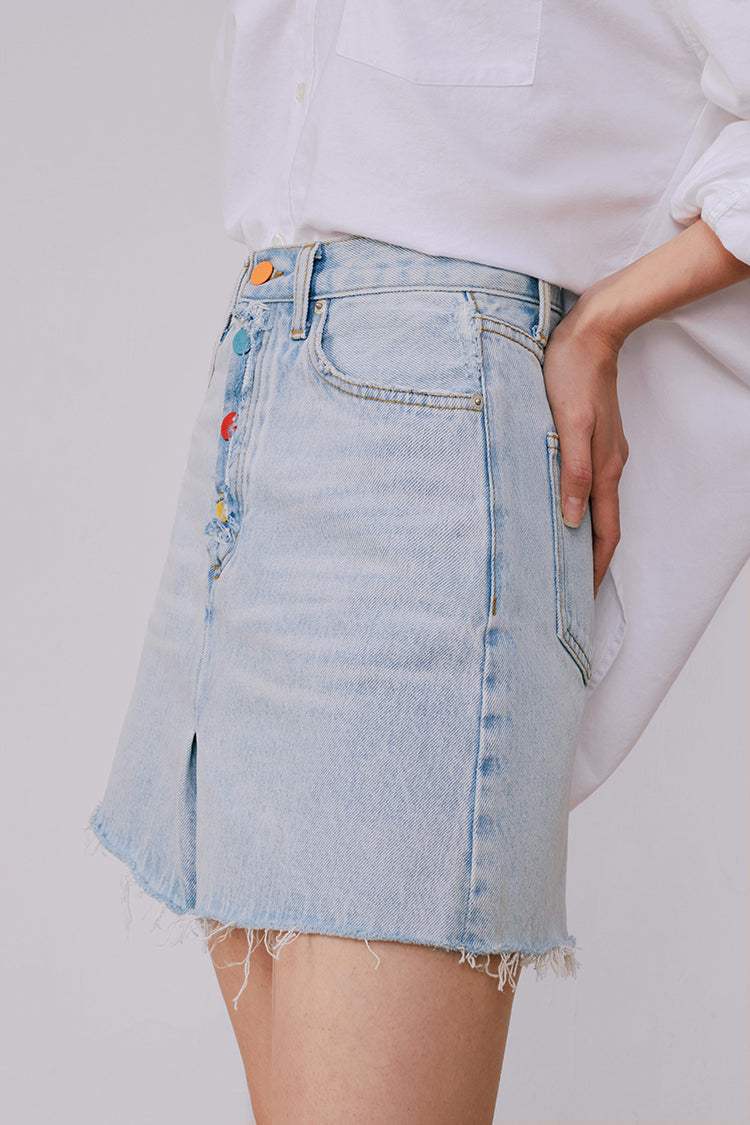 Rainbow Pleat Skort HJ119 [FINAL SALE] - Hey Joanie - Flyclothing LLC