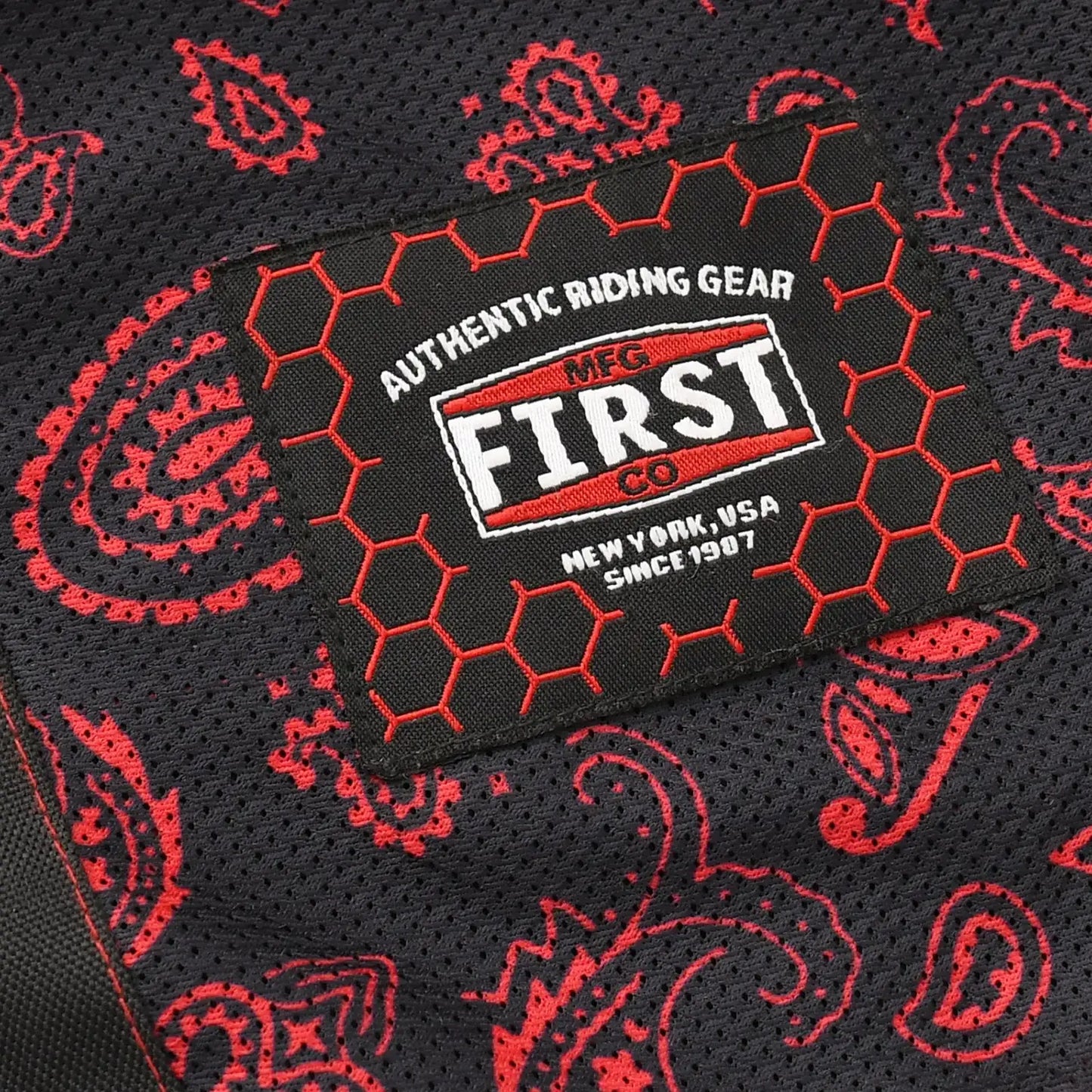 Redstrike Men’s Motorcycle Leather Jacket - First Manufacturing Company - Flyclothing LLC