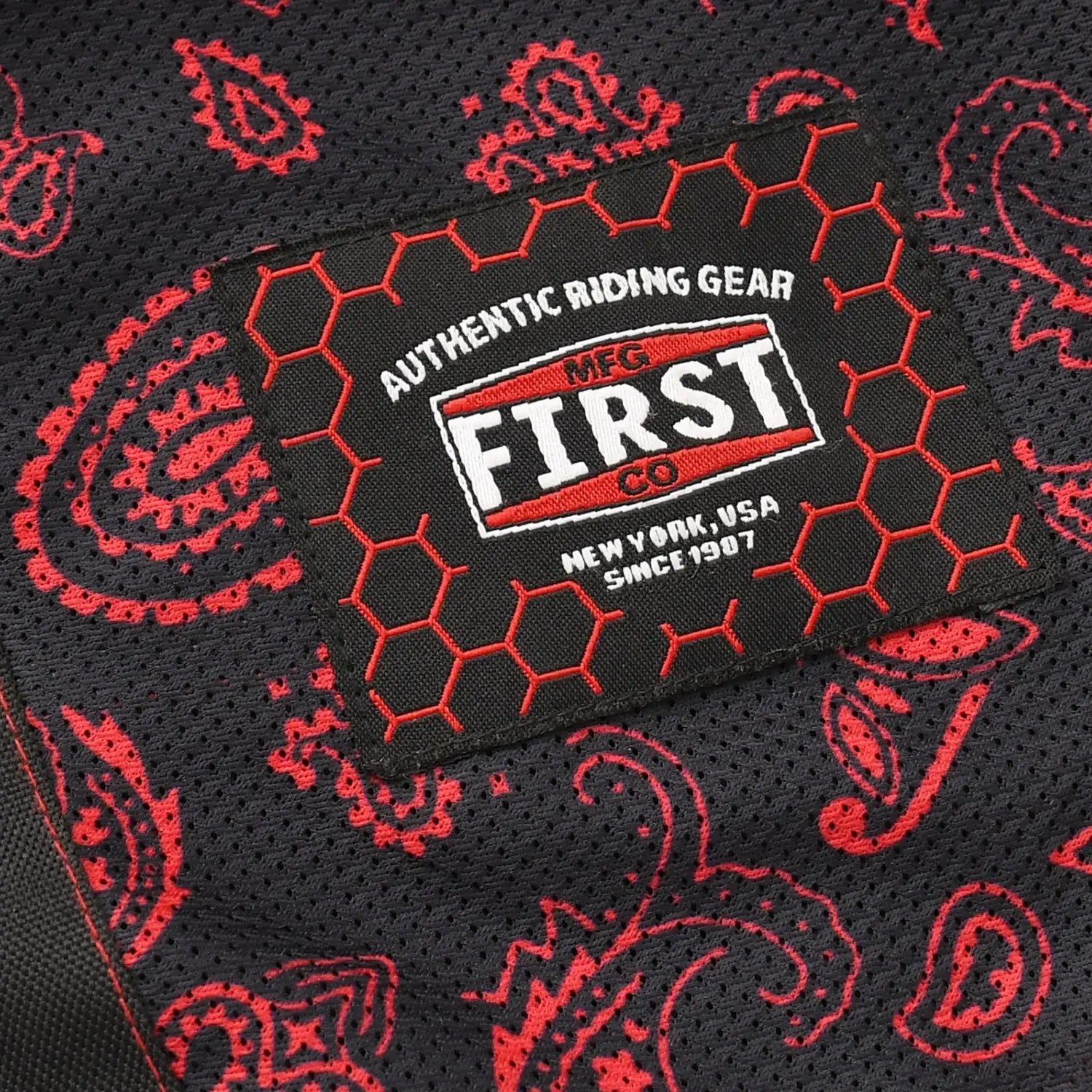 Redstrike Men’s Motorcycle Leather Jacket - First Manufacturing Company - Flyclothing LLC