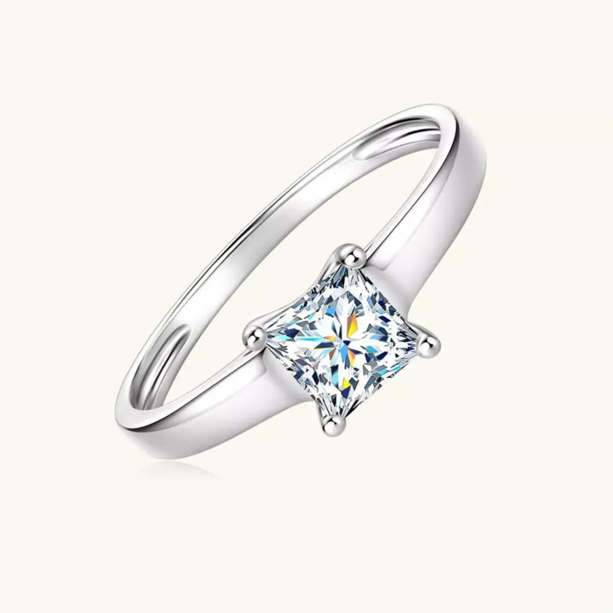 Silver-Plated Minimalist Ring - Trendsi - Flyclothing LLC