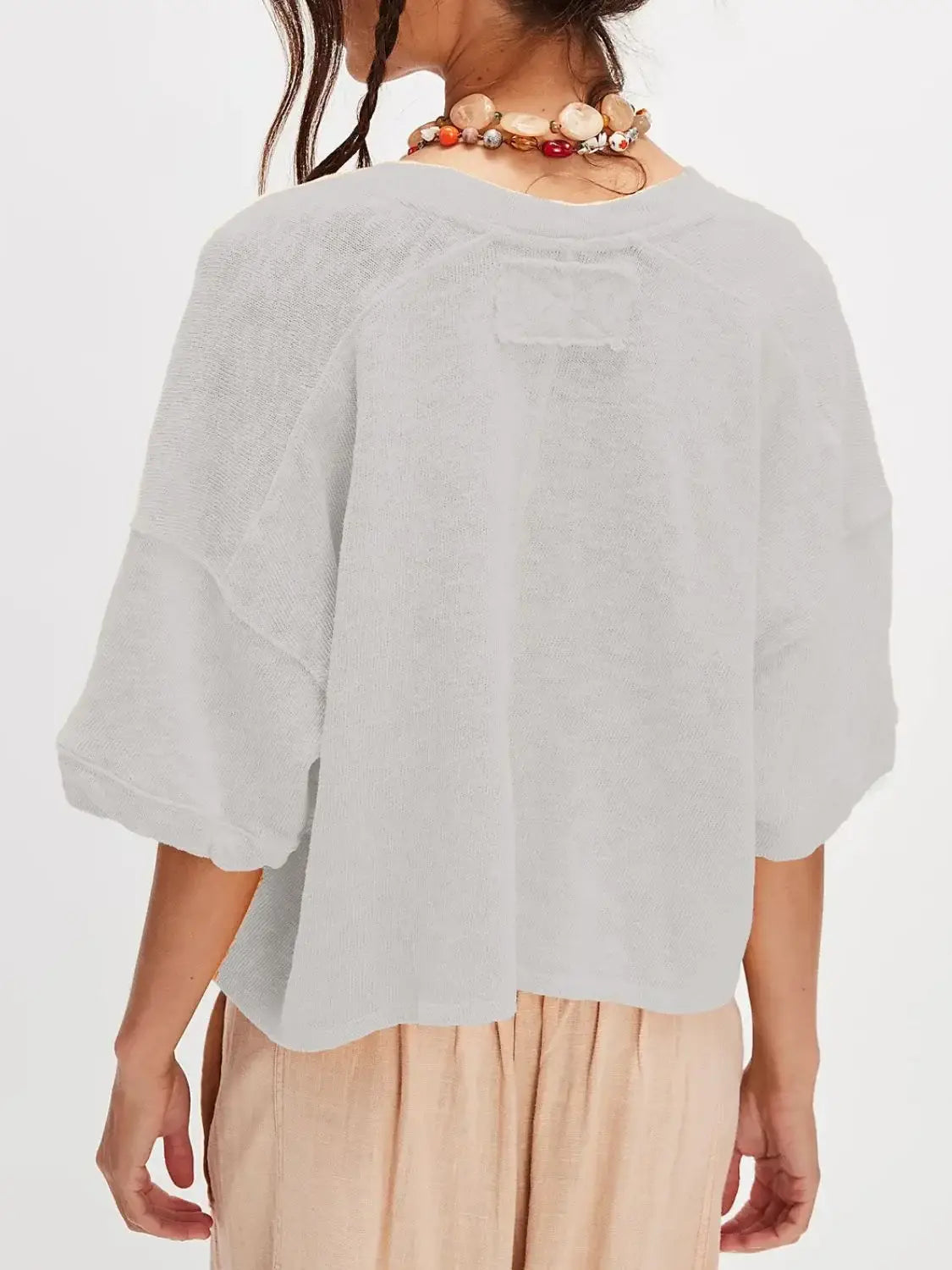 Button Down Half Sleeve Shirt - Trendsi - Flyclothing LLC
