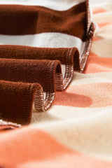Striped Round Neck Long Sleeve Sweatshirt - Trendsi - Flyclothing LLC