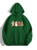 Graphic Drawstring Hoodie with Pocket - Trendsi - Flyclothing LLC