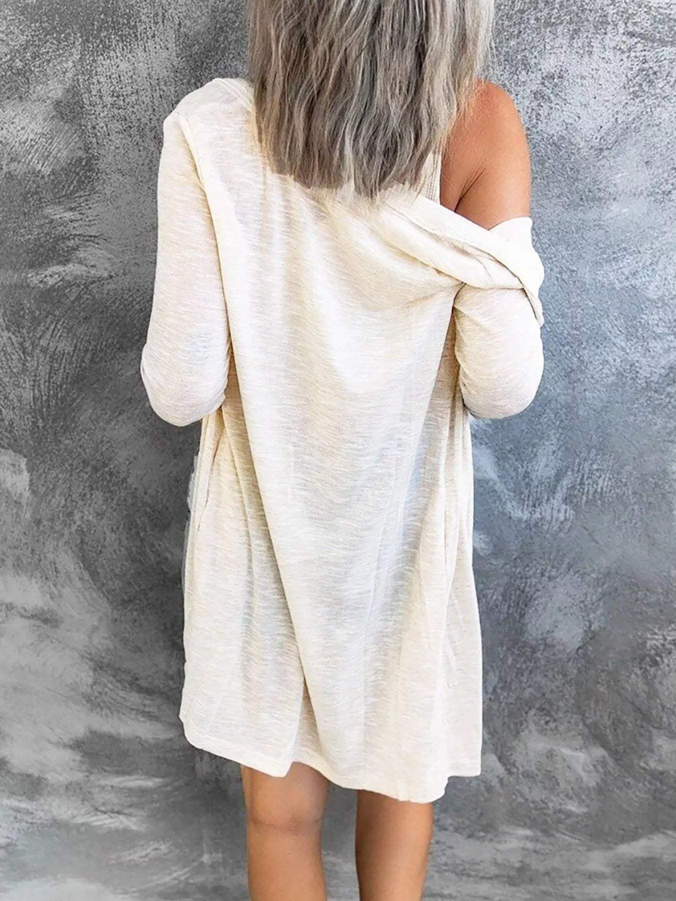 Full Size Lightweight Button-Up Cardigan Plus Size - Trendsi - Flyclothing LLC