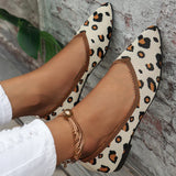 Point Toe Mesh Flat Slip-Ons - Trendsi - Flyclothing LLC
