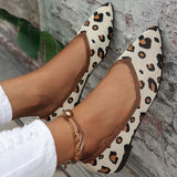 Point Toe Mesh Flat Slip-Ons - Trendsi - Flyclothing LLC