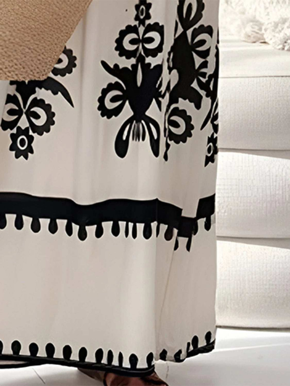 Printed Spaghetti Strap Sleeveless Maxi Dress - Trendsi - Flyclothing LLC