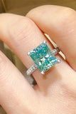 5 Carat Moissanite 925 Sterling Silver Ring - Trendsi