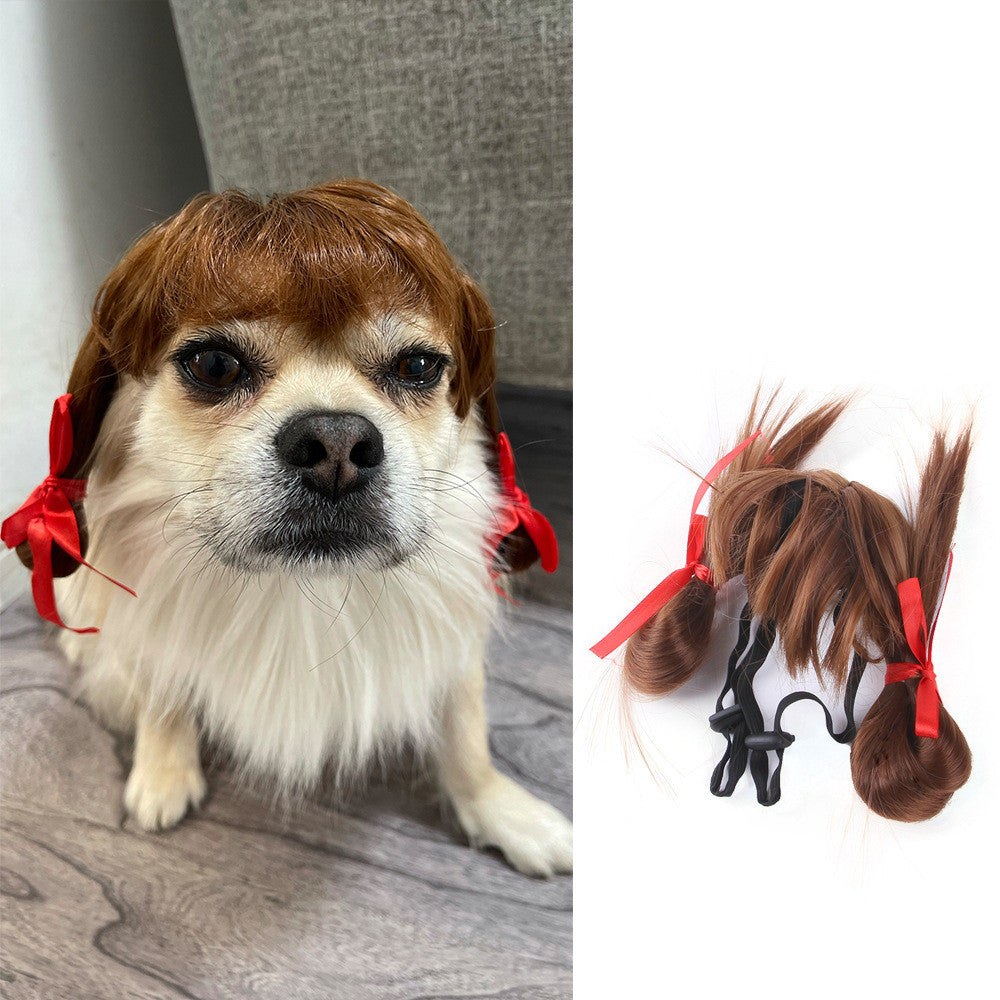Halloween Christmas Wig Pet Hair Accessories - My Store - Flyclothing LLC
