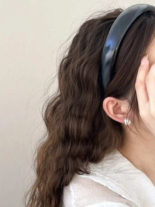 PU Leather Wide Headband - Trendsi - Flyclothing LLC