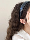 PU Leather Wide Headband - Trendsi - Flyclothing LLC
