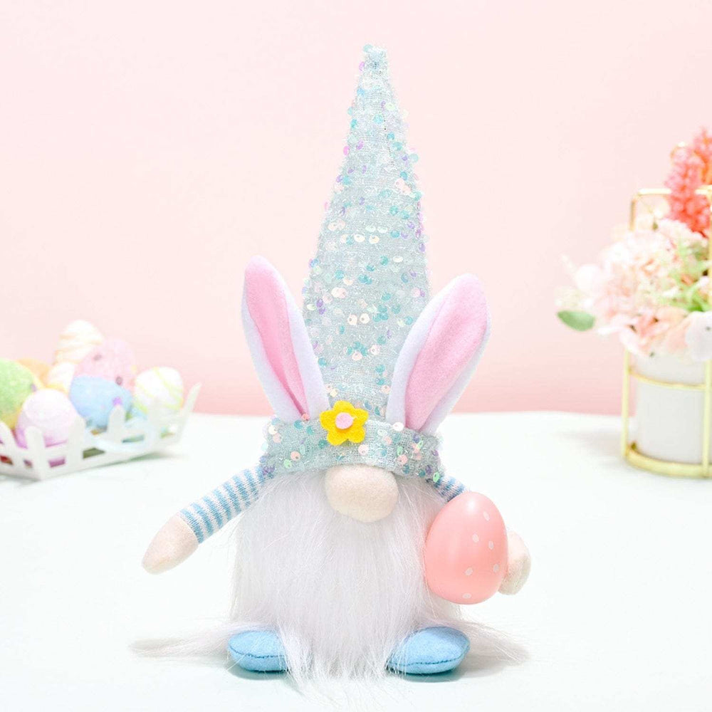 Easter Sequin Pointed Hat Faceless Gnome - Trendsi - Flyclothing LLC