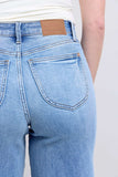 Judy Blue Full Size Wide Leg Jeans with Pockets - Trendsi - Flyclothing LLC