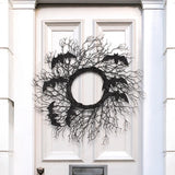 Halloween Simulation Decoration Wreath Black - My Store - Flyclothing LLC