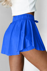Drawstring Active Skorts - Trendsi - Flyclothing LLC