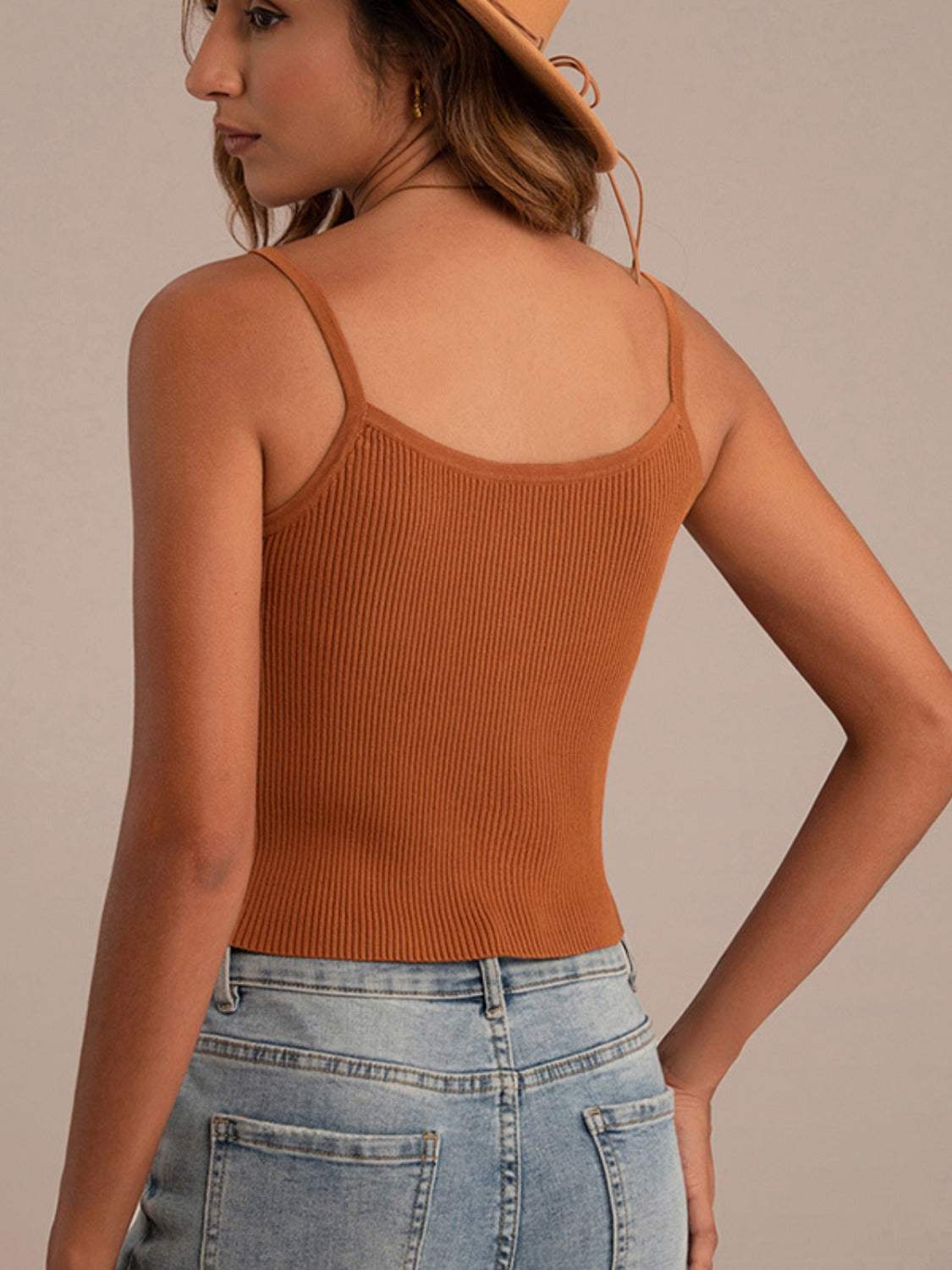 Scoop Neck Cami - Trendsi - Flyclothing LLC