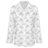 Baha Ranch Faded Rodeo Cowboy Western Button Up Blouse
