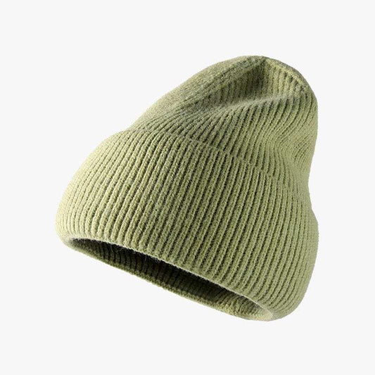 Thermal Solid Knit Hat - Trendsi - Flyclothing LLC