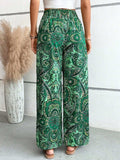 Printed Wide Leg Pants - Trendsi - Flyclothing LLC