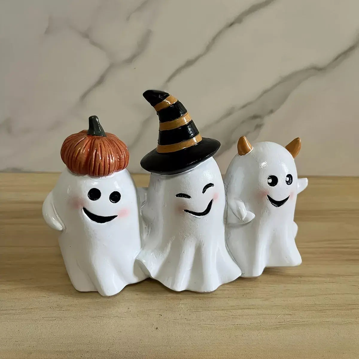 Halloween Ghost Trio Ornament - Trendsi - Flyclothing LLC