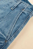 Button Fly High Waist Jeans - Trendsi - Flyclothing LLC