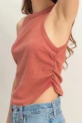 HYFVE Mineral Wash Rib Knit Tank - Trendsi - Flyclothing LLC