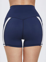 High Waist Active Shorts - Trendsi - Flyclothing LLC