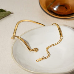 18K Gold-Plated Ankle Bracelet - Trendsi