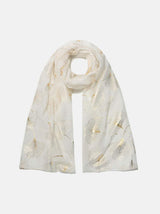 Ginkgo Leaf Polyester Scarf - Trendsi - Flyclothing LLC