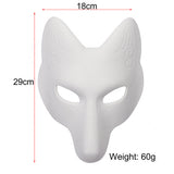 DIY Leather Fox Mask Halloween Prop