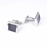 Classic Black Square French Cufflinks Cross-border Epoxy Cufflinks Nail - My Store - Flyclothing LLC