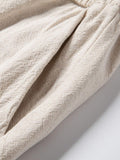Men's Drawstring Straight Pants - Trendsi