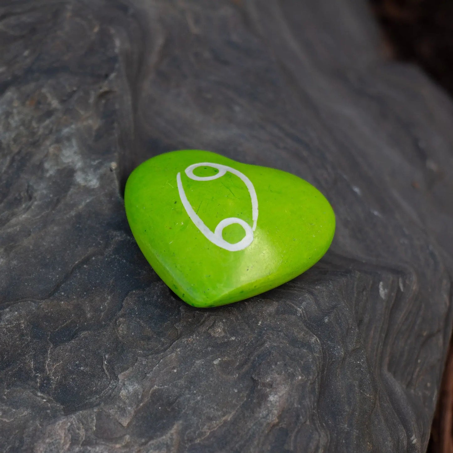 Zodiac Soapstone Hearts, Pack of 5: CANCER - SMOLArt - Flyclothing LLC