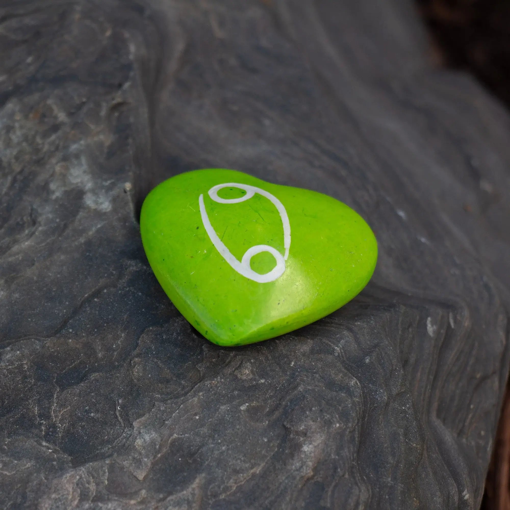 Zodiac Soapstone Hearts, Pack of 5: CANCER - SMOLArt - Flyclothing LLC